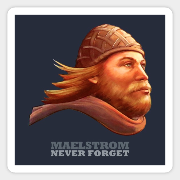 Maelstrom Viking - Epcot - Norway - "Never Forget" Magnet by finadesignco